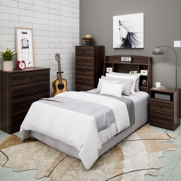 Astrid 6-Drawer Tall Chest - Espresso