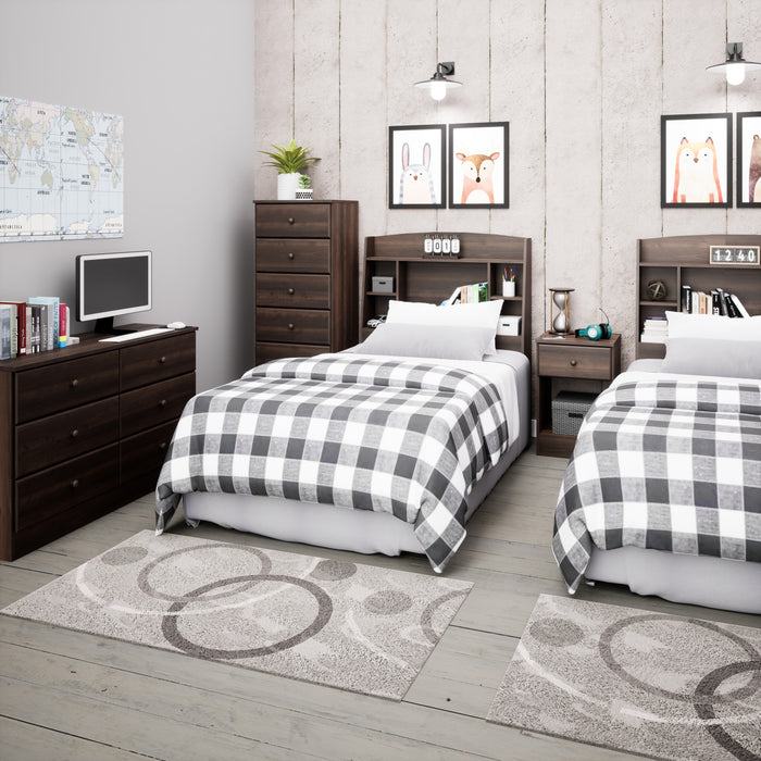 Astrid 6-Drawer Tall Chest - Espresso