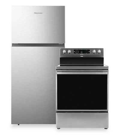 Hisense 2-Piece Kitchen Appliance Package – Stainless Steel | Ensemble de 2 électroménagers Hisense pour la cuisine - acier inoxydable