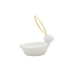 Ceramic Bunny Trinket Tray - White