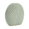 Ceramic 7\" Round Botanical Vase - Cucumber