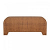 Tressa Contemporary Modern 72\" Solid Wood Sideboard in Walnut (4-Door)