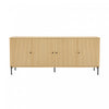 Magnolia Modern 71\" Sideboard in Light Oak Buffet