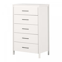 Gravity 5-drawer Chest - Pure White