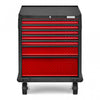 Gladiator Premier 7-Drawer Modular Tool Storage Cabinet - Red Tread