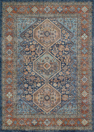 Alicia Traditional 9'3" x 11'10" Area Rug in Blue Indoor Area Rug | Tapis Traditionnel Alicia 9'3" x 11'10" en Bleu