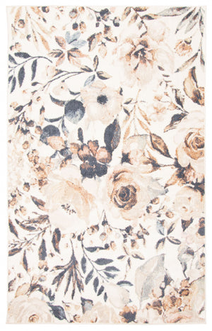 Rosette Ivory Area Rug - 8'0