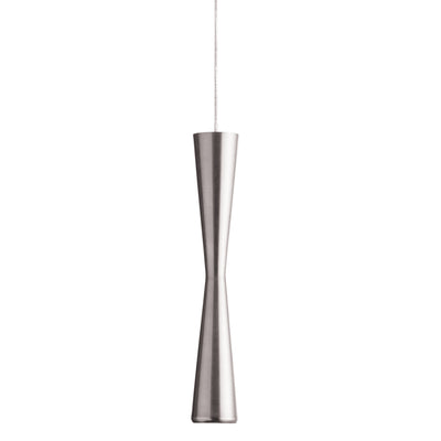 Dainolite Percita LED Pendant 5w Satin Chrome Finish Lamp|Luminaire suspendu Percita de Dainolite avec fini chromé satiné et ampoule à DEL de 5 W
