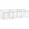Outsunny Aluminium Cold Frame Greenhouse Garden Portable Raised Planter With Openable Top For Indoor, Outdoor, Flowers, Vegetables, Plants, 71\" X 21\" X 20\"