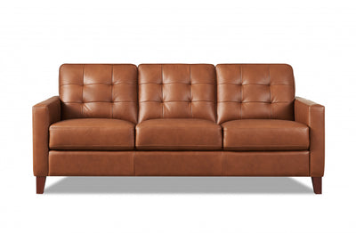Hydeline Aiden Leather Sofa - Brown | Hydeline Aiden Sofa en cuir – Brun