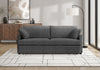 Sleeper Sofa, 78\" Length, Convertible Sofa Bed, Dark Grey Fabric, Contemporary, Modern Sleeper Sofa