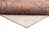 Modern 2'0\" x 8'0\" Under-Padding Rug in Grey Indoor Area Rug