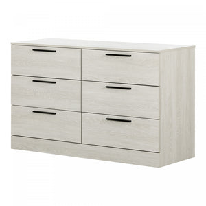 Step One Essential 6-drawer Dresser - Winter Oak