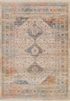 Ethel Traditional 8'0\" x Area Rug in Multi Indoor Area Rug
