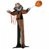 Outsunny 5ft Animated Talking Circus Clown, Outdoor Halloween Decoration