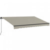 Outsunny 13' X 10' Patio Retractable Awning Sunshade Shelter, Light Grey