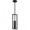 Dainolite Pauline 1 Light Pendant Matte Black Lamp