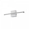 Dainolite Array LED Wall Sconce Horizontal 19w Polished Chrome White Acrylic Diffuser Lamp
