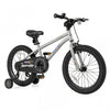 Costway 18-inch Kid's Bike For 4-8 Years Old With Adjustable Saddle & Anti-slip Handlebar Silver