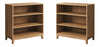 Modulr 2 Adjustable Shelves Bookcase - Natural Oak