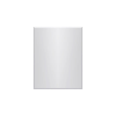 Dovetail 22 Inch Frameless Rectangular Mirror In Chrome | Dovetail Miroir Rectangulaire Sans Cadre de 22 Pouces Chrome
