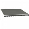 Outsunny 10' X 13' Electric Retractable Awning W/ Remote Controller, Gray