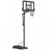 Soozier Mobile Basketball Stand Basketball Hoop With Height Adjustable
