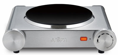 Salton Single Burner Infrared Cooktop - HP1502|Surface de cuisson Salton à infrarouge et 1 brûleur - HP1502