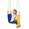 Qaba Kids Swing Set Tree Swing Children Rider Glider With Plastic Hanging For 3+ Years Old Boys And Girls Outdoor Indoor