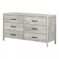 Gravity 6-drawer Dresser - Seaside Pine