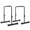 Push Up Bars Dip Station With Adjustable Height For Home Gym