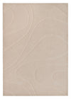 Pearl Hills Beige Washable Shag Area Rug 5'x7' Indoor Area Rug