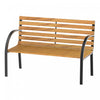 Outsunny 48\"l Garden Bench Outdoor Patio 2-person Wooden Seat Chair