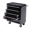 Homcom 5 Drawer Steel Rolling Tool Cabinet