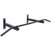 Soozier Wall Mount Chin Up Bar Upper Body Pull Up Training Workout Home Gym Exerciser Black