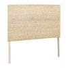 Lilak Rattan Headboard - White Washed