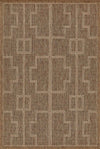 Dune Transitional 6'6\" x 9'0\" Area Rug in Ivory Indoor Area Rug