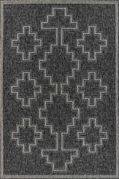 Esina Transitional 8'0" x 10'0" Area Rug in Black Indoor Area Rug | Tapis Transitionnel Esina 8'0" x 10'0" en Noir