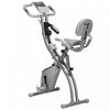 Soozier 3 In 1 Folding Exercise Bike W/ 8-level Magnetic Resistance, Grey