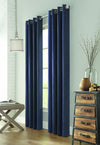 Melbourne Denim Grommet Curtain Panel - 52\" X 95\"