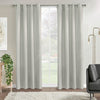 Gette White Grommet Curtain Panel - 52