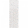 Lola Lattice Shag Area Rug - 2'7\" x 8'