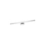 Dainolite Arandel Vanity Light 4\"d 18w LED Polished Chrome White Acrylic Diffuser Lamp