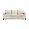 Hydeline Sarina Leather Sofa - Vanilla