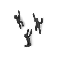 Umbra Buddy Wall Hooks - Black