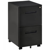 Vinsetto File Cabinet Vertical Filing Cabinet Lockable For Office