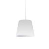 Dainolite Oversized Drum 1 Light Pendant Small Small White Shade Lamp