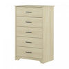 Fusion 5-drawer Chest - Bleached Oak