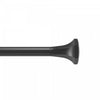 Umbra Sita Matte Black Expandable 1\" Curtain Rod - 36\"-72\"