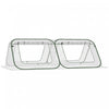Outsunny 95\" X 47\" X 30\" Pop Up Mini Greenhouse With Roll Up Doors & Portable Zipper Bag For Plants Outdoor, Pe Cover